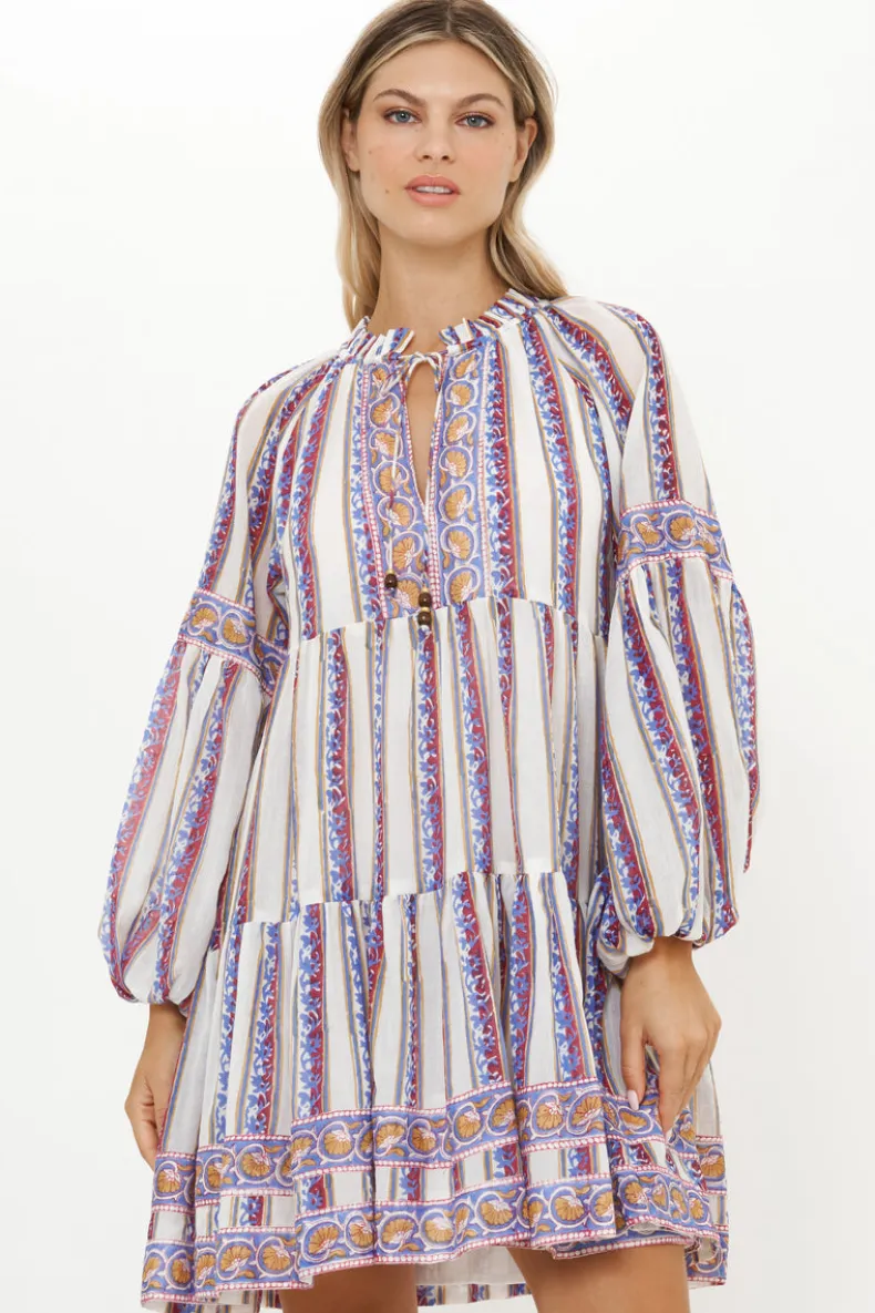 Balloon Sleeve Short- Haveli Peri