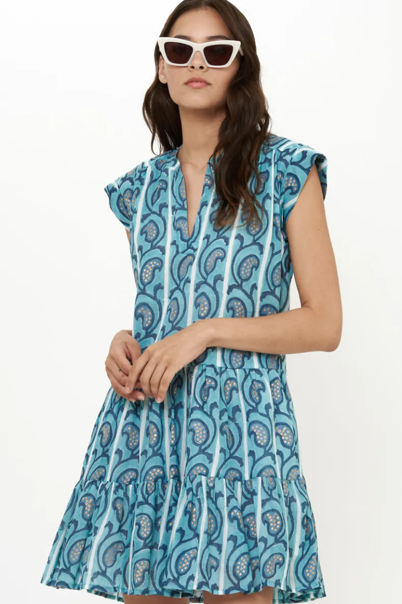 Roll Sleeve- Goa Blue