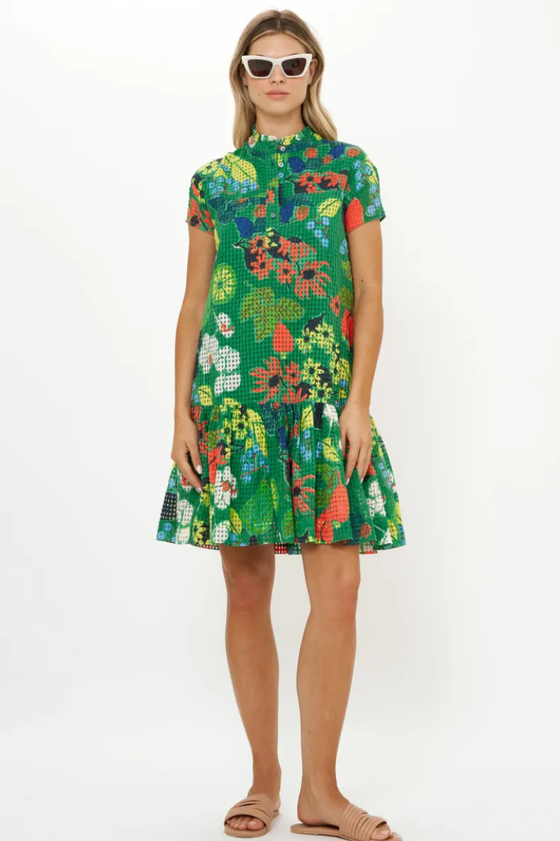 Cap Sleeve Mini- Sutton Green