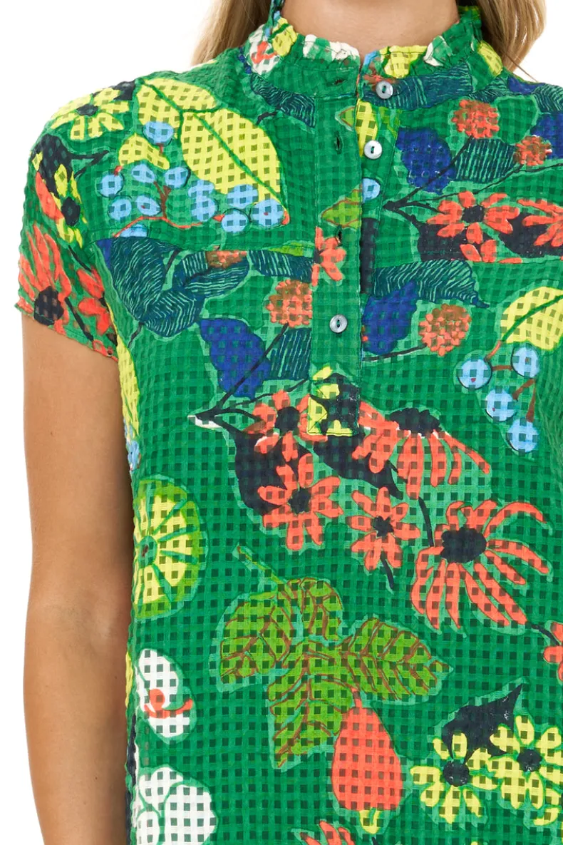 Cap Sleeve Mini- Sutton Green