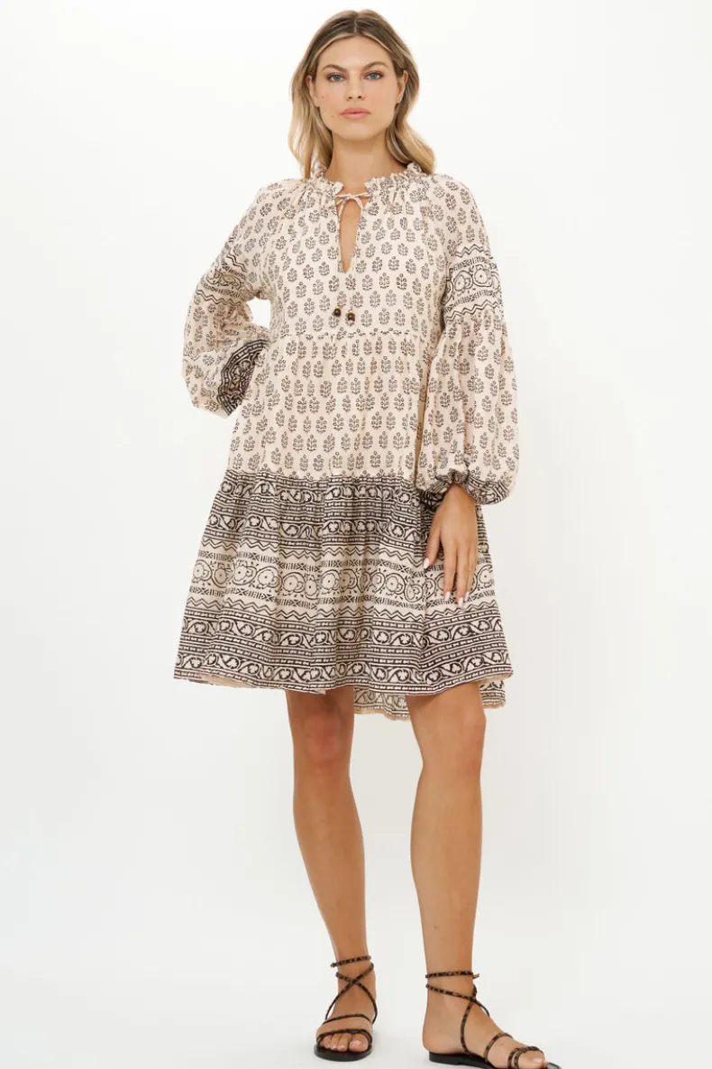 Balloon Sleeve Short- Samba Black