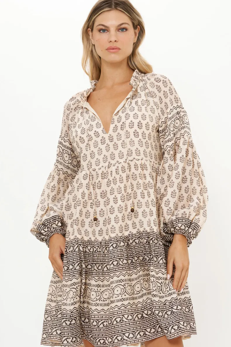 Balloon Sleeve Short- Samba Black