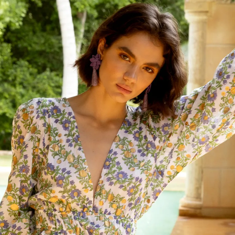 Marbella Earrings- Lavender